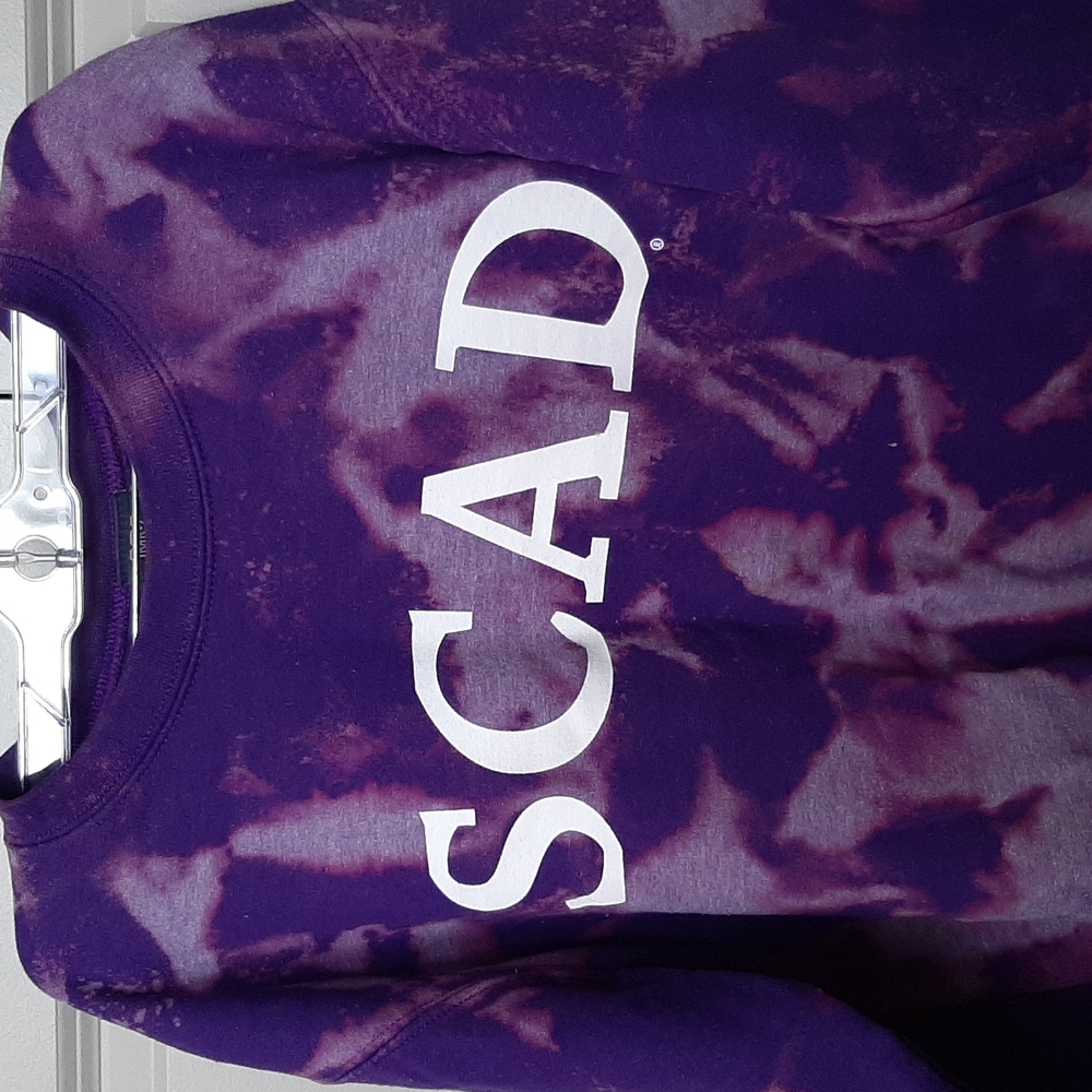 Savannah College of Art & Design (SCAD) Acid Wash Sweatshirt